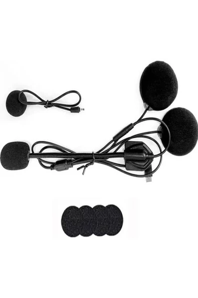Maxto M2 M2C M3 M3S Intercom Serileri Için Yedek Kulaklık Mikrofon Seti ürün görseli 1