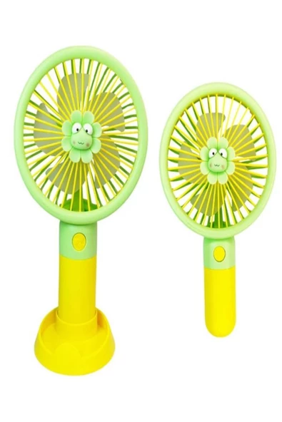 Platoon Mini Fan Masaüstü Taşınabilir Telefon Stantlı Vantilatör 2si 1 Arada Taşınabilir Vantilatör ürün görseli 1