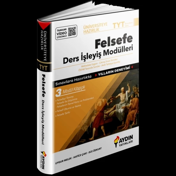 Üniversiteye Hazırlık TYT Felsefe Ders İşleyiş Modülleri ürün görseli 1