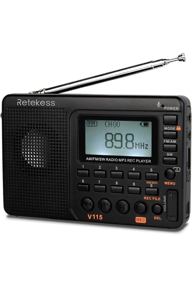 retekess V115 Dijital Radyo - Resim 3
