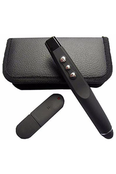 ULTRATEKNO Laser Pointer Kablosuz  Uyumlu Taşıma Çantalı Lazer Sunum Kumandası ürün görseli 1