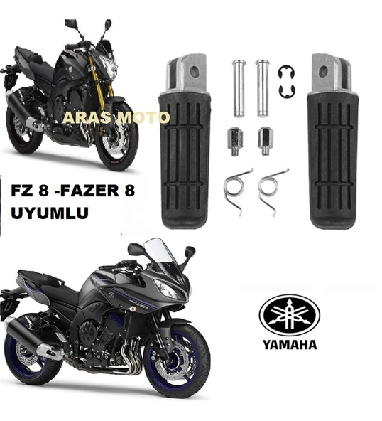 Yamaha Fazer 8 -Fz 8 Uyumlu Ön Basamak Seti A Kalite Supermoto ürün görseli 1