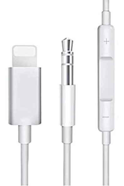 ULTRATEKNO Iphone Kulaklık Dönüştürücü Lightning 3.5mm Jack Araç Aux Mh021 ürün görseli 1