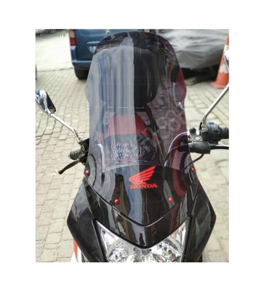Honda Cbf 150 Ön Cam Tur Camı Füme Renk 50 Cm Saydam Füme ürün görseli 1