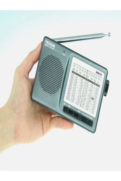 ULTRATEKNO TECSUN R-9012 Taşınabilir Analog Radyo Kısa Dalga FM Stereo Alıcı 12 Bantlı Dünya Radyosu ürün görseli 1