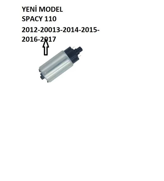 Honda Spacy 110 Benzin Pompası 2012-2017 Yeni Model Uyumlu Supermoto ürün görseli 1