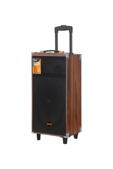 ULTRATEKNO B-Q12 50 Watt Süper Bass Valiz Hoparlör Kablosuz Mikrofonlu Bluetooth Hoparlör Karaoke Sistemi 12" ürün görseli 1