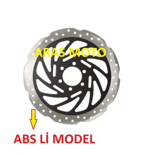 Bajaj Pulsar Ns 200 - Rs 200 Ön Fren Disk 2017-2022 Abs Li Model Euro 4  Supermoto ürün görseli 1