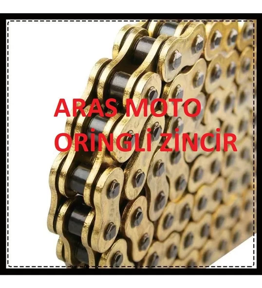 Bajaj Pulsar Ns 150-Ns 160-As 150 Teker Zinciri 136 Bakla 4*28 Oringli A Kalite Tayvan Supermoto ürün görseli 1