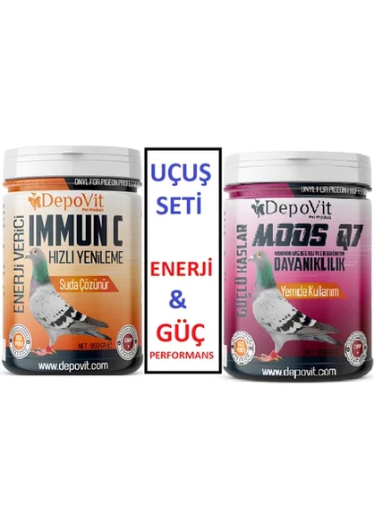 Depovit - Uçuş Seti - Güvercin ( Enerji Performans Güç ) ürün görseli 1