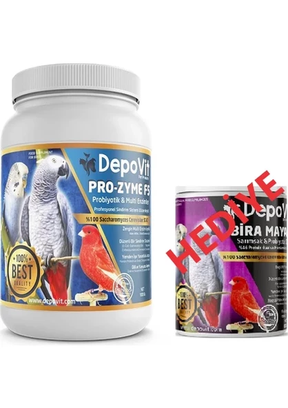 Depovit Prozyme F5 Probiyotik Bira Mayası Hediyeli 300 gr ürün görseli 1