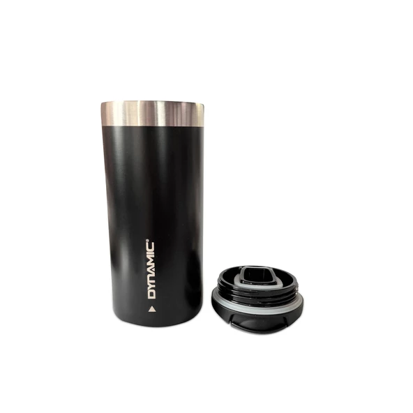 Dynamic Paslanmaz Çelik Termos Siyah/krem 350ML - Resim 3