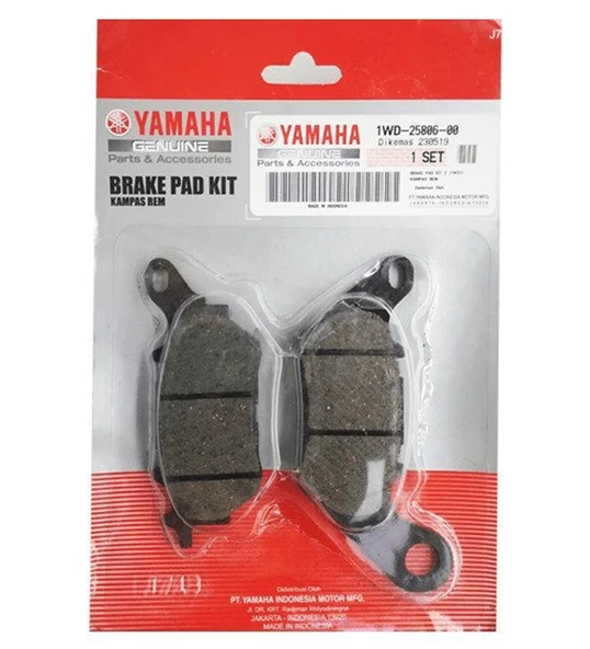 Yamaha Yzf R25 -Mt 25 Ön Fren Balatası Orjinal 2015-2024   Supermoto ürün görseli 1