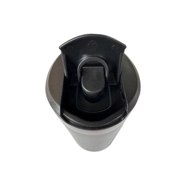 Dynamic Paslanmaz Çelik Termos Siyah/krem 350ML - Resim 6