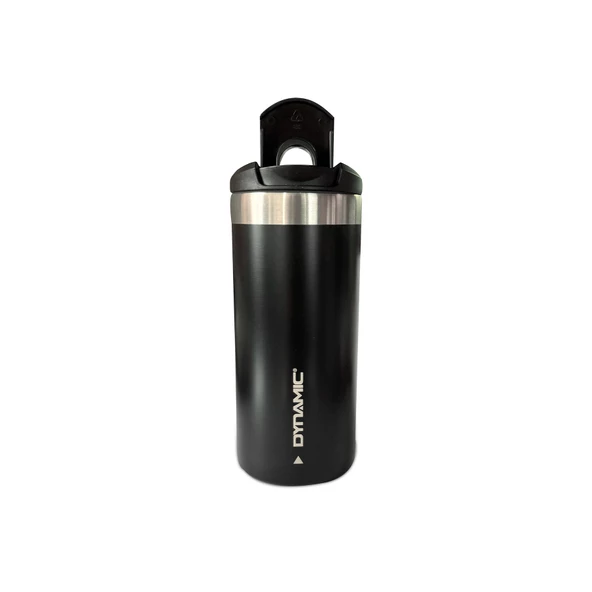 Dynamic Paslanmaz Çelik Termos Siyah/krem 350ML - Resim 4
