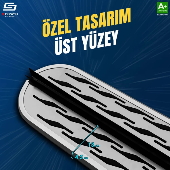 RENAULT DUSTER 2024 2025 ARACA ÖZEL YAN BASAMAKLIK - Resim 6