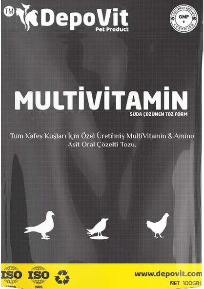 Depovit Multivitamin Amino Asit Toz 100+100 gr Ikili Paket ürün görseli 1