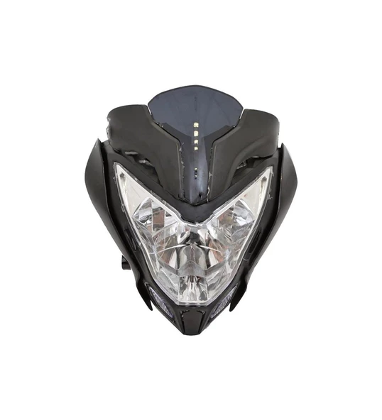 Bajaj Pulsar Ns 200 - Ns 150 Far Ve Grenajı Komple Siyah  Supermoto ürün görseli 1