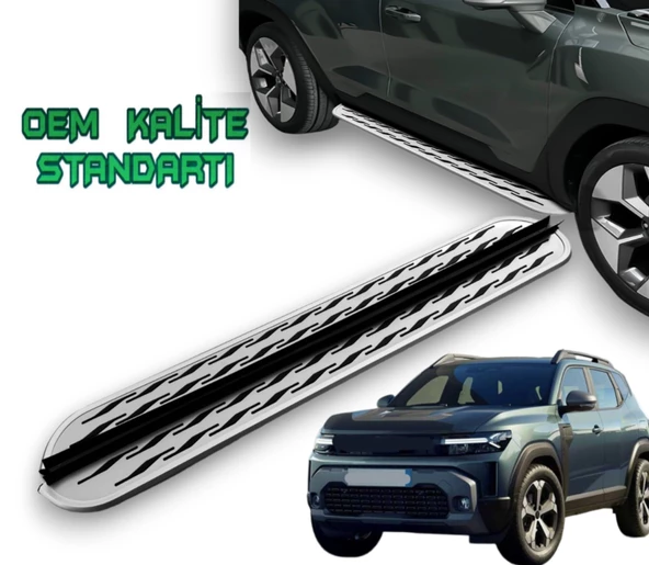 RENAULT DUSTER 2024 2025 ARACA ÖZEL YAN BASAMAKLIK ürün görseli 1