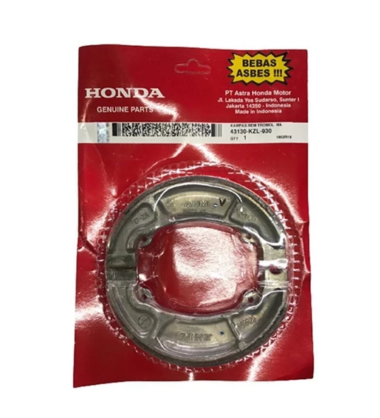 Arka Fren Balatası Spacy110 Fizy125 Cbf150 Pcx Ace Cb125-E - Orjinal ürün görseli 1