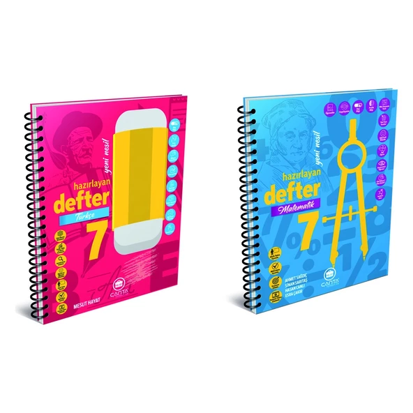 Çanta Yayınları Çanya Yayınları 7. Sınıf Hazırlayan Defter Türkçe + Matematik ürün görseli 1