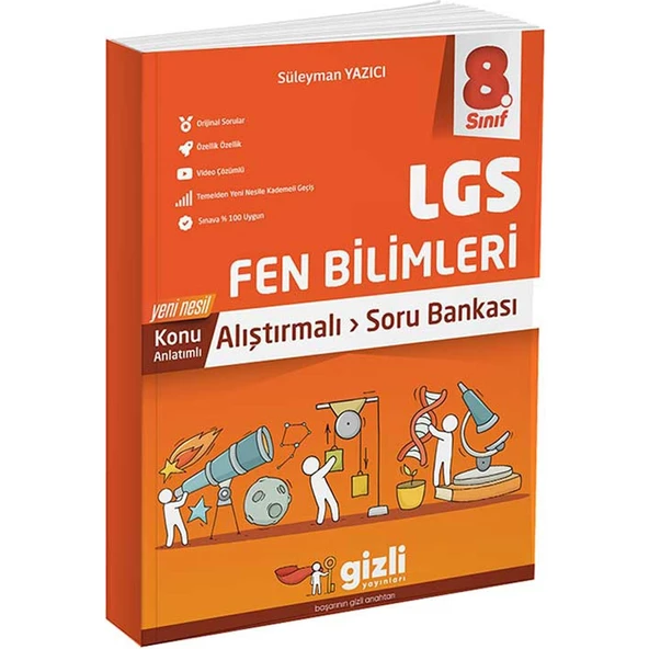 Bilfen Yayınları Gizli 8.sınıf Lgs Fen Bilimleri Alıştırmalı Soru Bankası ürün görseli 1