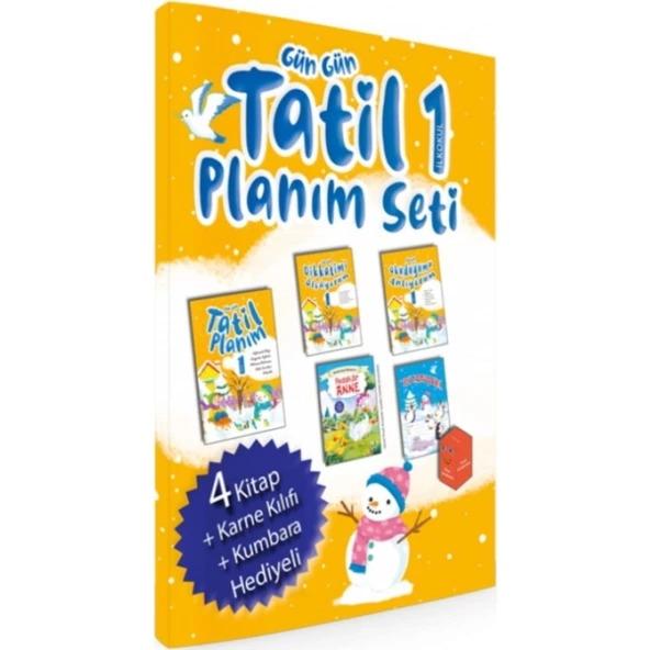 Damla Yayınevi 1. Sınıf Gün Gün Tatil Planım Seti ürün görseli 1