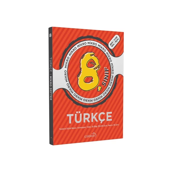 Çalışkan Yayınları Mikro Defter Türkçe 8.Sınıf ürün görseli 1