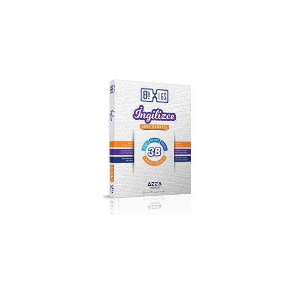 Azza Yayıncılık 8. Sınıf 3B LGS Ingilizce Soru Bankası Azza Yayıncılık ürün görseli 1