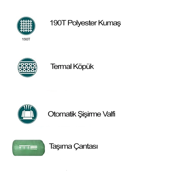 Pavillo 68058 Easy Inflate Tek Kişilik Şişme Mat - Resim 2