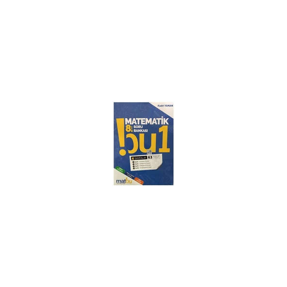 Matbu Kitap Matematik Soru Bankası ürün görseli 1