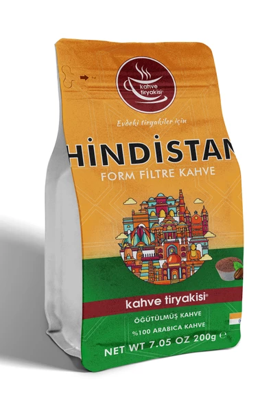 Hindistan Form Filtre Kahve (SİNGLE ORİGİN) 200 gr ürün görseli 1