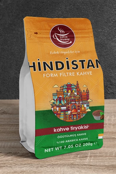 Hindistan Form Filtre Kahve (SİNGLE ORİGİN) 200 gr - Resim 2