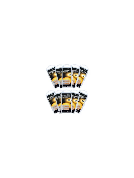 Duracell 13 Numara Işitme Cihazı Pili 10 PAKET x 60 Adet ürün görseli 1