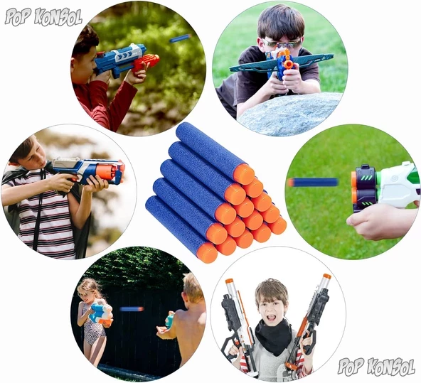 Nerf Premium Kalite Sünger Yedek Mermi 20 Adet - Resim 3