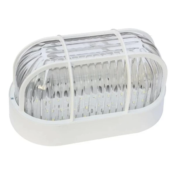 ÇETSAN ZİYA-4 BEYAZ OVAL KAFESLİ GLOP ARMATÜR E-27 ürün görseli 1