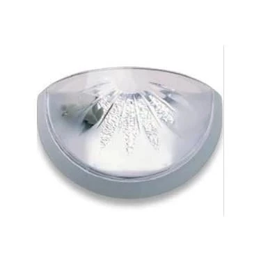 IŞILDAR Riva Yarım Ay Plastik Aplik E-27 IP00 ürün görseli 1