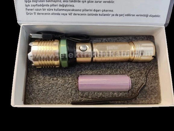 PANTHER XPE LED FENER 3 KADEMELİ IŞIK AYARI ürün görseli 1