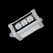 YCL WALLWASHER 3X1W 3W 12CM YEŞİL ürün görseli 1