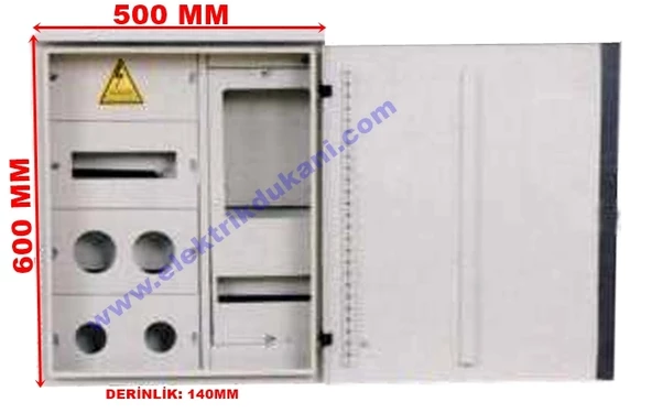MERT 1504 S.Ü TRİFAZE 2 TR. 2 MN. PRİZLİ ŞANTİYE PANOSU ürün görseli 1