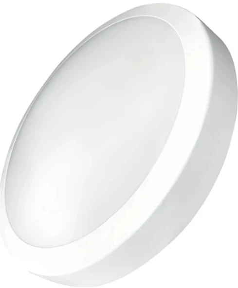 LED 16w Glop Armatür Beyaz Işık BEYAZ Plastik Kasa 6500k Sıva Üstü IP20 ürün görseli 1
