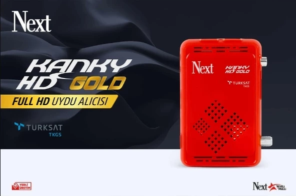NEXT Kanky Gold Mini Full HD Uydu Cihazı (Kanki Uydu Alıcı Akıllı Kumandalı) ürün görseli 1