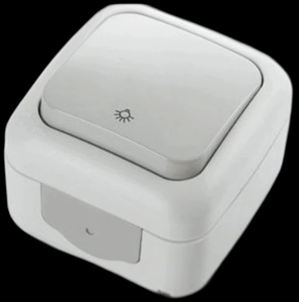VİKO Palmiye Nemliyer Light Anahtar IP54 ürün görseli 1