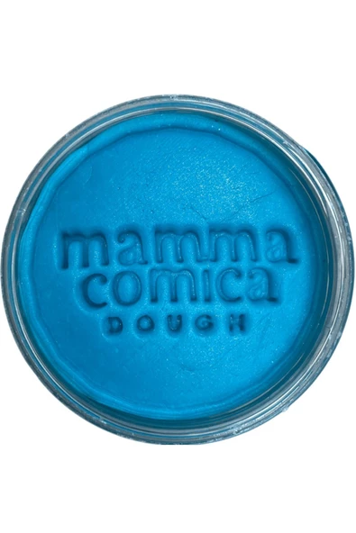 Mammacomica Dough Tekli Doğal Oyun Hamuru - Ocean Blue 130gr ürün görseli 1