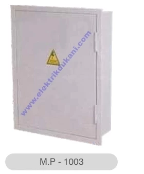 MERT 1003 Sıva Altı 3 Monofaze Sayaçlı Sac Pano S. A. ürün görseli 1
