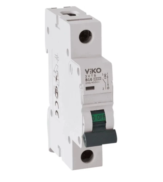 VİKO 1x20A B 4.5kA W-Otomat Sigorta Monofaze Tek Fazlı W Otomat Sigorta 20 Amper ürün görseli 1