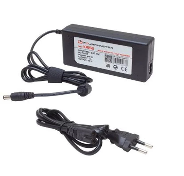 POWERMASTER 48V 1A PLASTİK KASA ADAPTÖR 5.5MM X 2.5MM ürün görseli 1