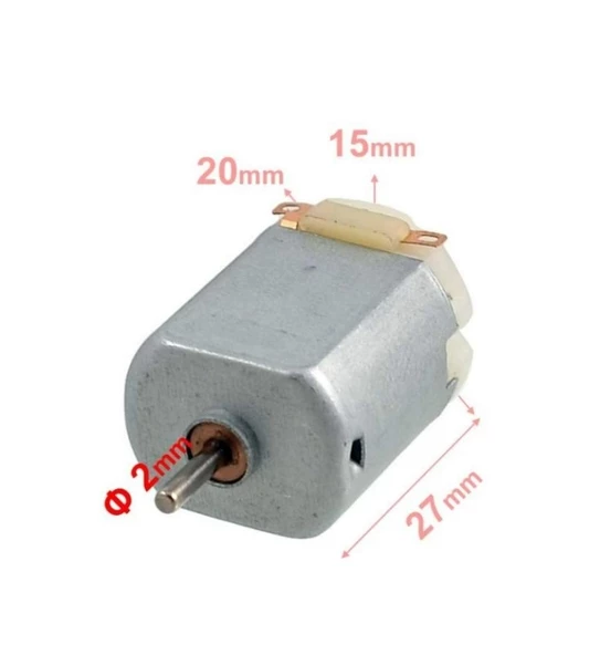 ENDER Orta Boy Deney Motoru DC 1.5V - 3V - Resim 2