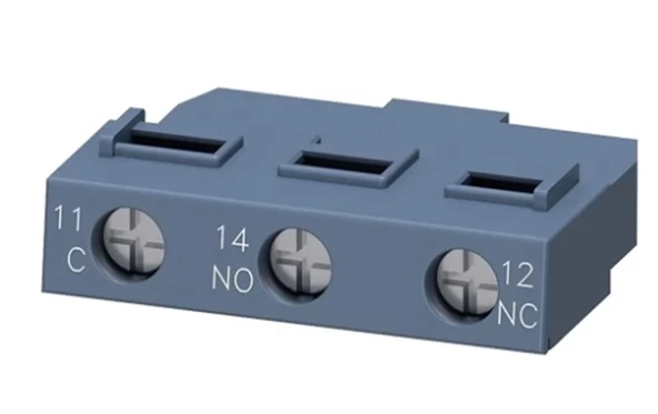 SİEMENS 1c+1o Kontaklı 5A Motor Koruma Şalteri Yardımcı Kontak Üstten Geçmeli Yatay (SIRIUS 3RV Modellerine Uyumlu) ürün görseli 1