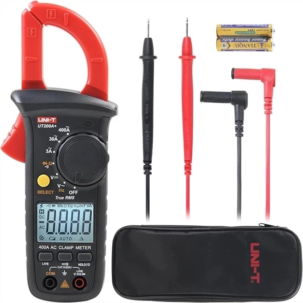 UNI-T Pense Ampermetre Dijital Ölçü Aleti 400A - Resim 2